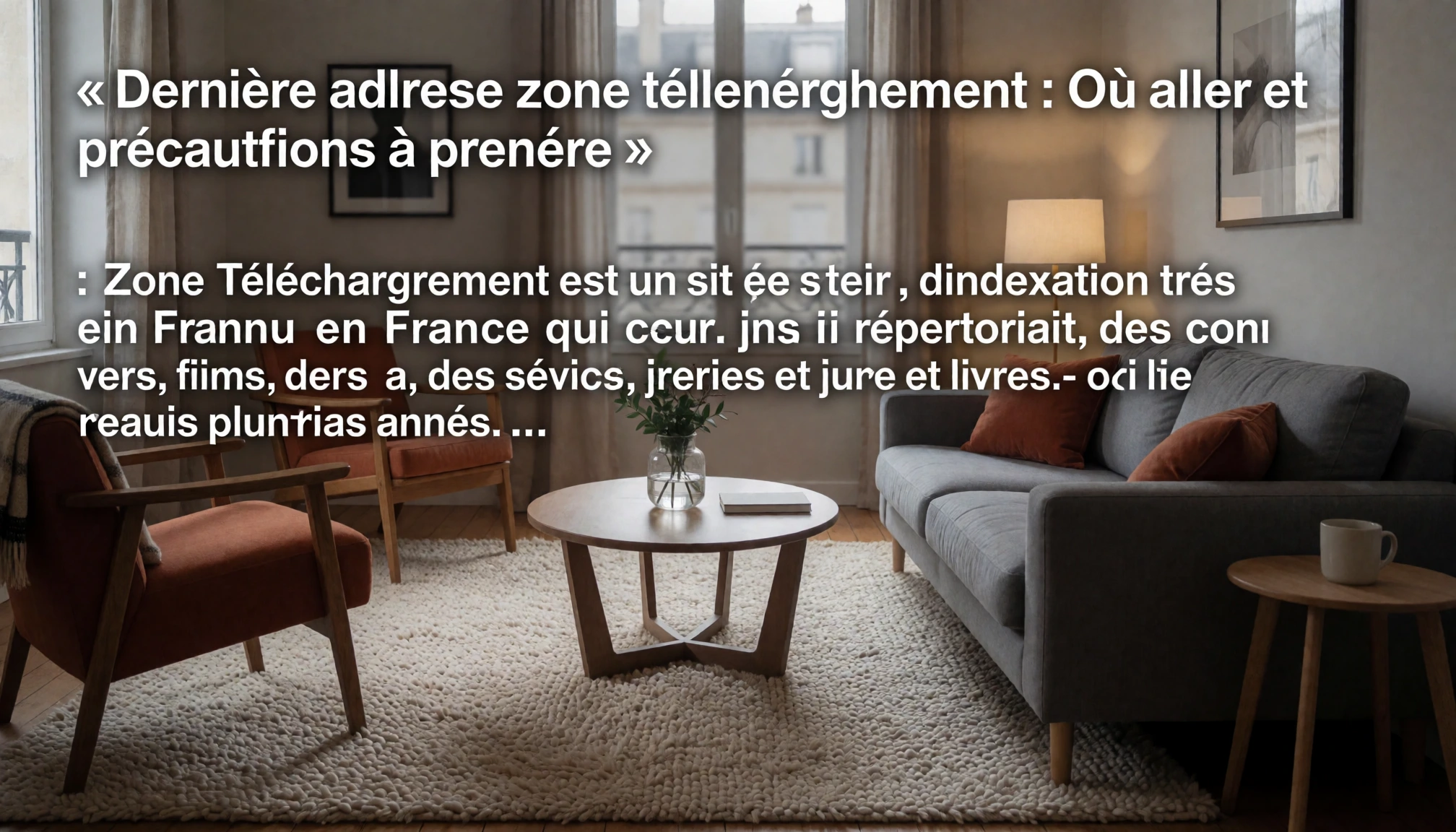 Ambiance graphique pour l’article « Dernière adresse zone téléchargement : Où aller et précautions à prendre »