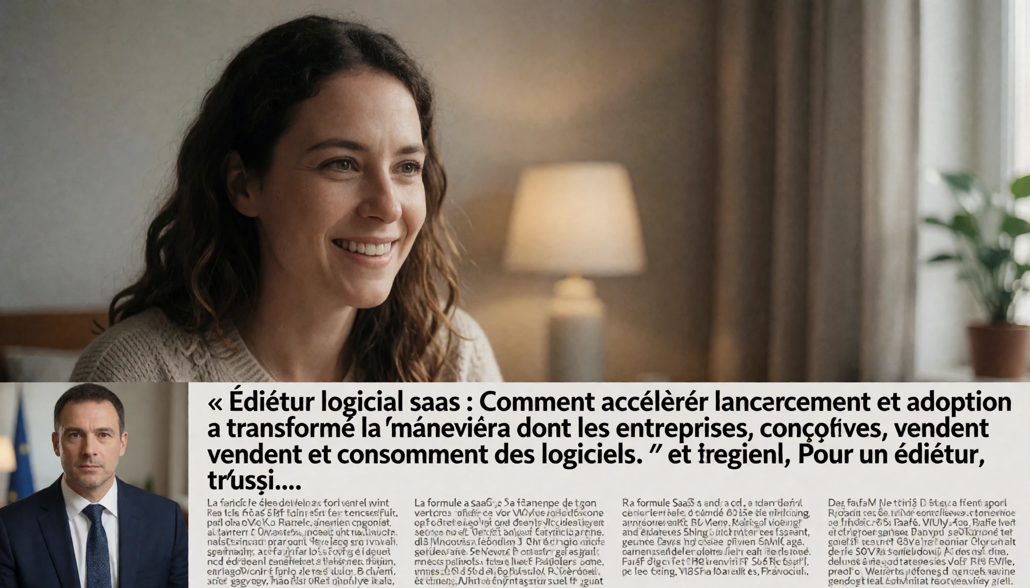 Détail visuel pour l’article « Éditeur logiciel saas : Comment accélérer lancement et adoption produit »