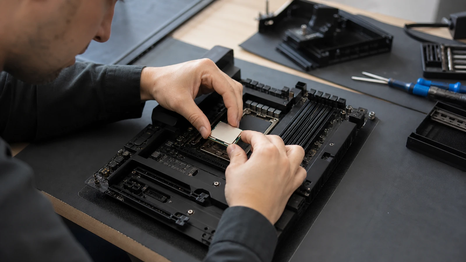 Photo éditoriale — choisir un ordinateur nouvelle génération pour les usages créatifs — vue 1