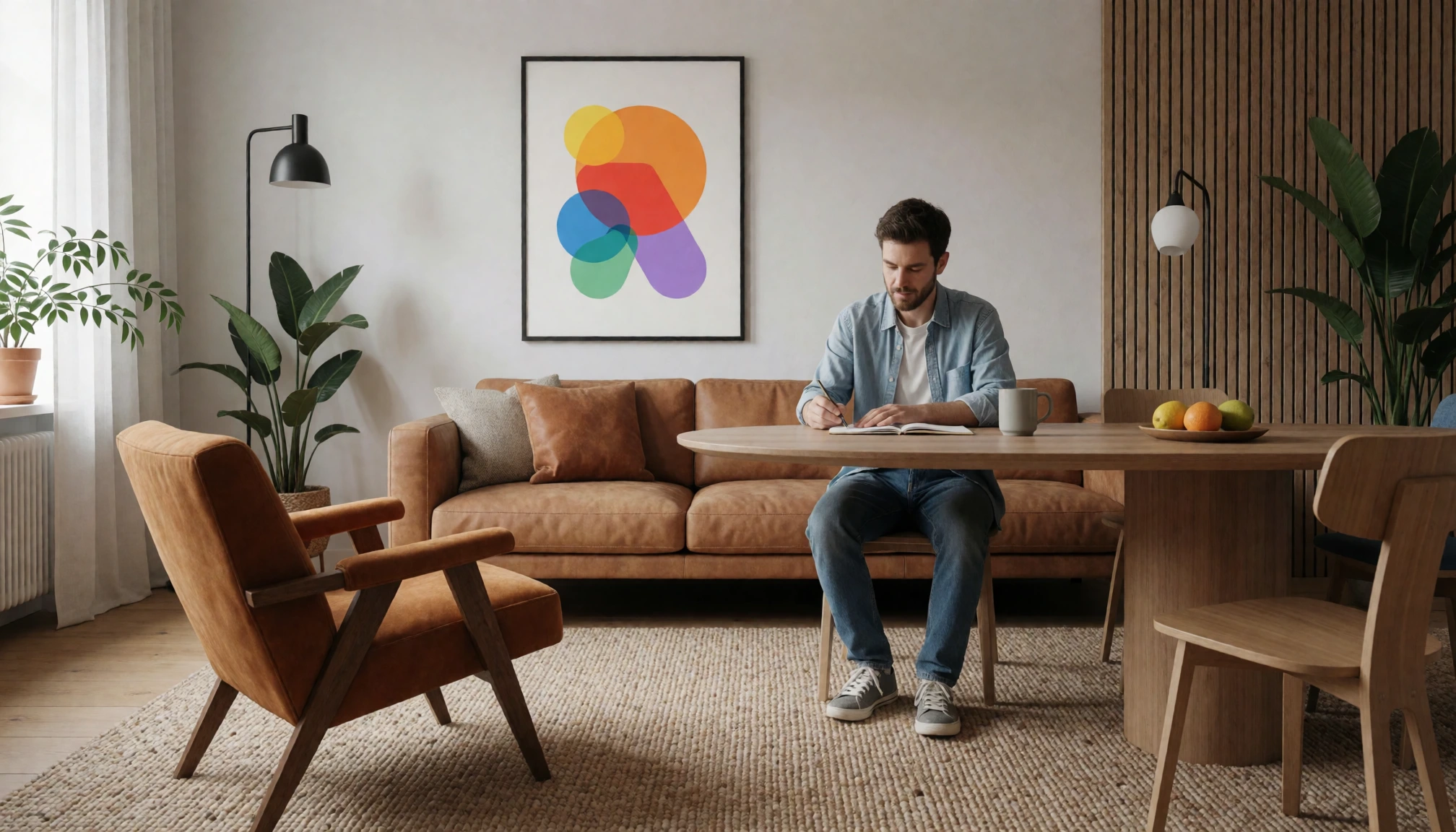 Ambiance graphique pour l’article « Microsoft desginer : Comment créer des visuels pro rapidement »