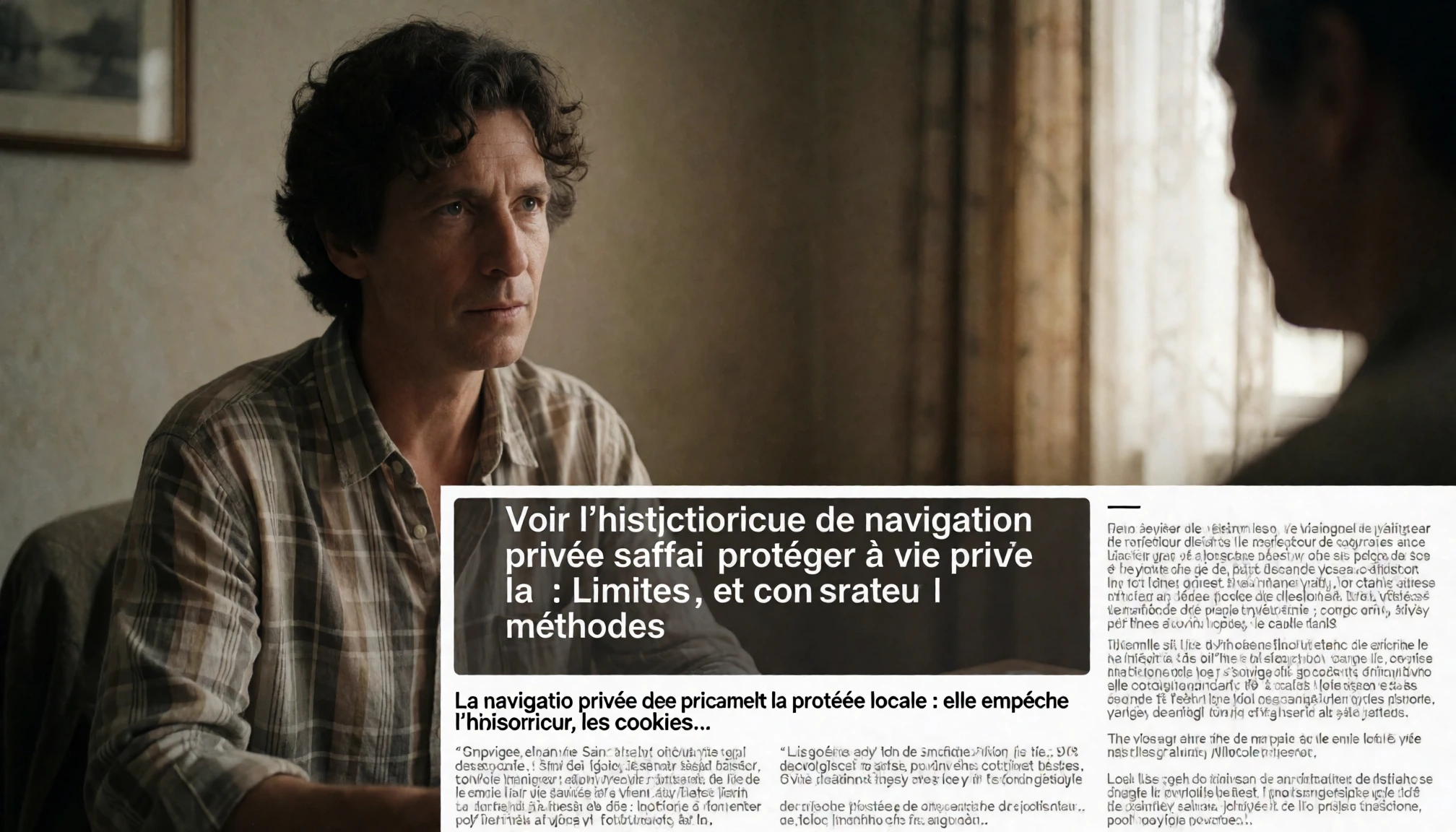 Détail visuel pour l’article « Voir l'historique de navigation privée safari : Limites et méthodes »